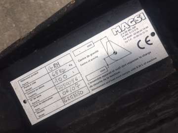 Godet Terrassement VOLVO 500mm Pour Pelle 3,5 Tonnes d'occasion