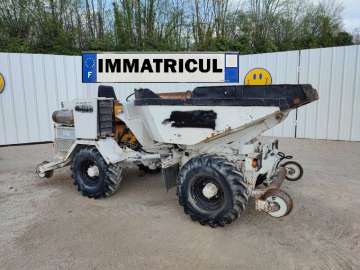 Mini-dumper ROBERT AEBI KPC-2000 RK-H RAIL ROUTE używane