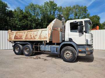 Camion Benne SCANIA 124C 360 6X4 d'occasion