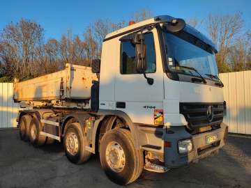 Camion Ampliroll MERCEDES ACTROS 4144KN 8X4 d'occasion