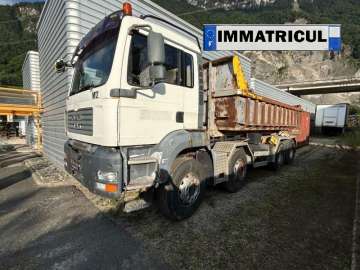 Camion Ampliroll MAN TGA 35.440 8X4 d'occasion