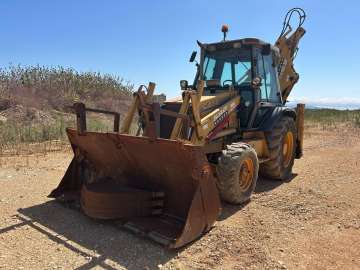 Backhoe Loader CASE 580 SLE used