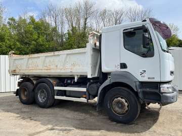 Camion Benne RENAULT KERAX 420 DCI d'occasion