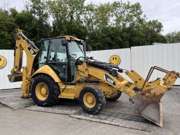 Retropala CATERPILLAR 432E BXE de ocasión