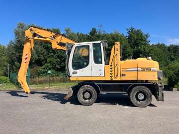 Handling/Waste Excavator LIEBHERR A316 LITRONIC used