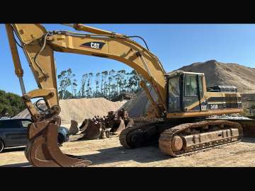 Excavadora De Cadenas CATERPILLAR 345B LME de ocasión