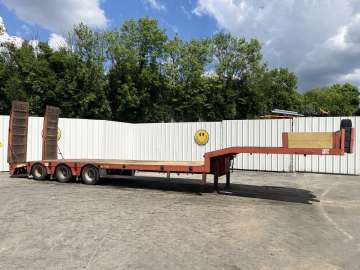Przyczepa Do Transportu Maszyn NOOTEBOOM 3 ESSIEUX używane