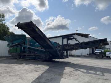 Peneira POWERSCREEN WARRIOR 1800 usadas
