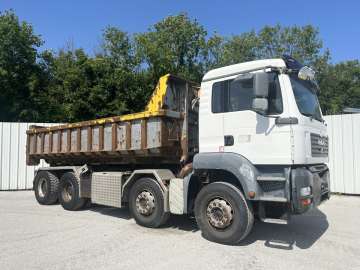 Camion Ampliroll MAN TGA 35.440 8X4 d'occasion