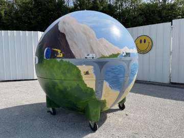 Remorque CAR-VEN BOULE D'EXPOSITION d'occasion