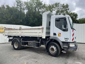 Camion Benne RENAULT MIDLUM 220 DCI d'occasion