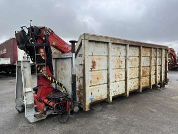 Ampliroll Tipper EUROBENNE AVEC GRUE EPSILON E98 used