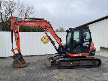 Pelle Sur Chenilles KUBOTA KX080-4A d'occasion