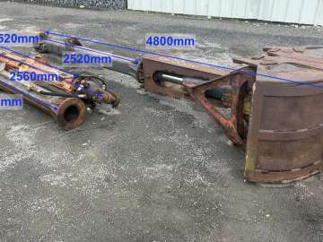 Benne Preneuse AUTRE 850mm - Rallonges 9875mm d'occasion