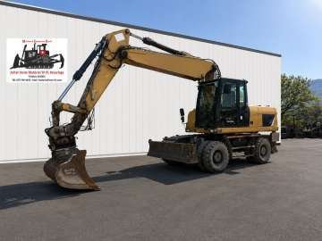 Wheeled Excavator Hitachi Zx170w-5b used - Excavators (Wheeled