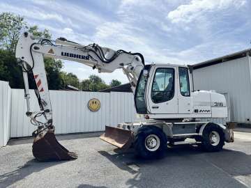 Pelle Sur Pneus LIEBHERR A316 LITRONIC d'occasion
