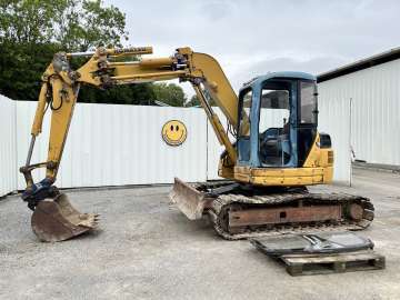 Pelle Sur Chenilles KOMATSU PC75UU-3 d'occasion