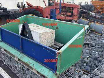 Benne Agricole DESVOYS Pour 3 Points - 1500mm d'occasion