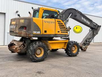 Pelle Sur Pneus VOLVO EW 160 B d'occasion