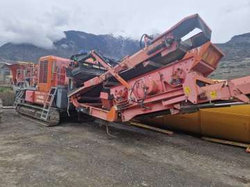 Crusher TEREX FINLAY I-100RS IMPACTOR MACHINE SUISSE used
