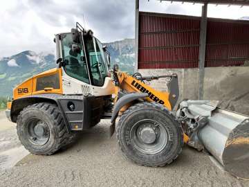 LIEBHERR L518 MACHINE SUISSE używane