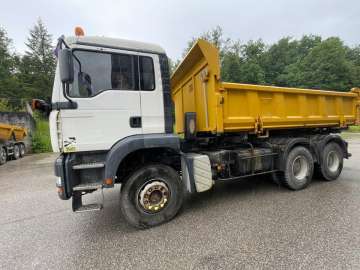 Camion Benne MAN TGA 33.360 MACHINE SUISSE d'occasion