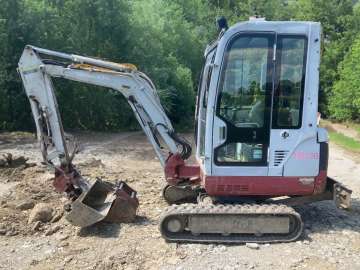 Mini-Löffelbagger TAKEUCHI TB016 MACHINE SUISSE gebraucht