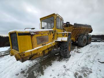 Articulated Dumper VOLVO DR860T MACHINE SUISSE used