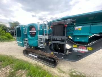 Tridurador POWERSCREEN A MACHOIRE METROTRAK de ocasión