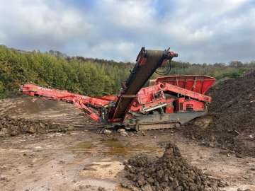 Cribadora TEREX FINLAY 863 de ocasión