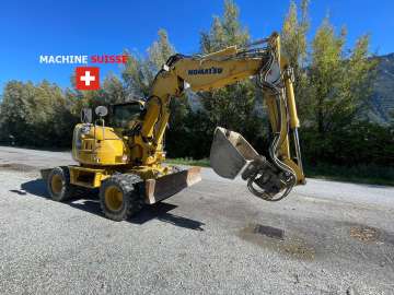 Excavadora De Ruedas KOMATSU PW118MR-8 de ocasión