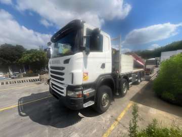 Camion / Porteur SCANIA G480 8X4 GRUE FASSI d'occasion