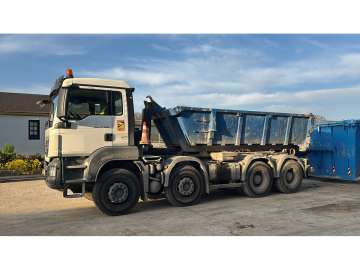 Ciężarówka Ampliroll MAN TGS 35.460 8X4 używane