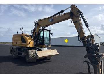 Pelle Sur Pneus CATERPILLAR M314 d'occasion