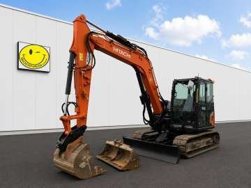 Excavator (tracked) Hitachi Zx95usbrp-7 used - Excavators (Tracked