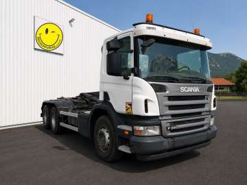 Camion Ampliroll SCANIA P380 6X4 d'occasion