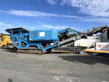 Concasseur TEREX PEGSON XR400 A MACHOIRE d'occasion