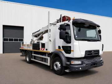 Camion Divers RENAULT D13 + GRUE DE FORAGE d'occasion