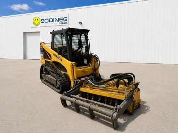 KOMATSU CK20 + GYROBROYEUR d'occasion