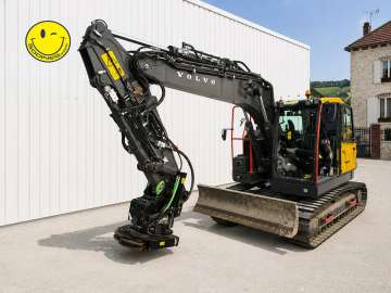 VOLVO ECR145FL + ROTOTILT d'occasion