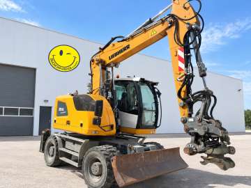 Pelle Sur Pneus LIEBHERR A 914 COMPACT LITRONIC d'occasion