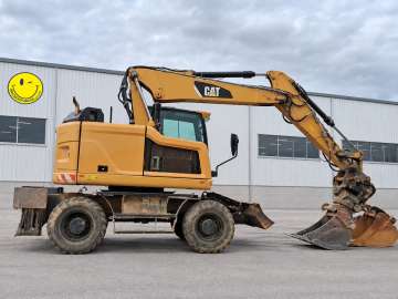 Pelle Sur Pneus CATERPILLAR M315F d'occasion