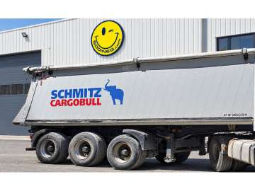 Semi Benne SCHMITZ ALUMINIUM 3 ESSIEUX d'occasion