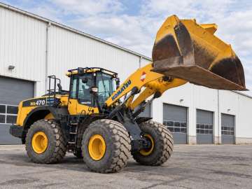 Chargeur Sur Pneus KOMATSU WA470-8 d'occasion