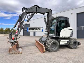 Pelle Sur Pneus MECALAC 15MWR d'occasion