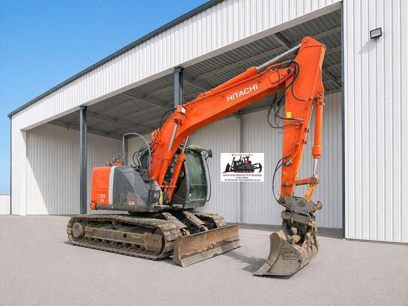 Excavator (tracked) Hitachi Zx135 Us-3 used - Excavators (Tracked