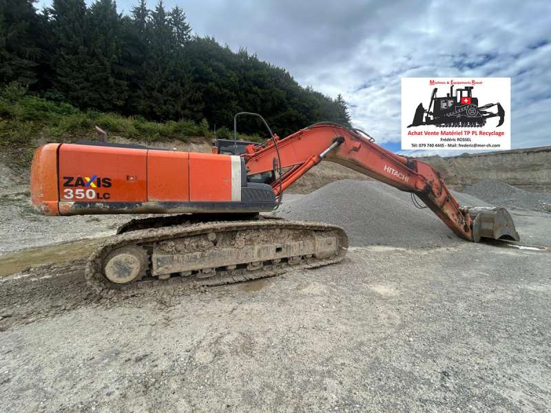 Koparka Gąsienicowa Hitachi Zx350lc-3 używane - Koparki