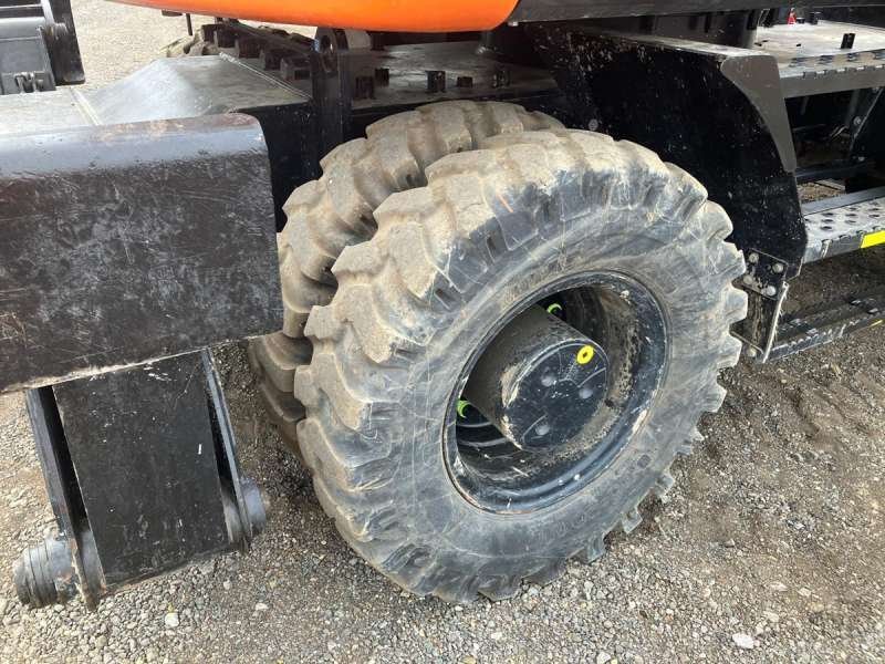 Excavadora De Ruedas Hitachi Zx155w-7 de segunda mano