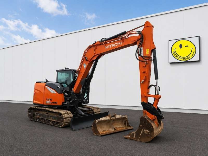 Excavator (tracked) Hitachi Zx95usbrp-7 used - Excavators (Tracked