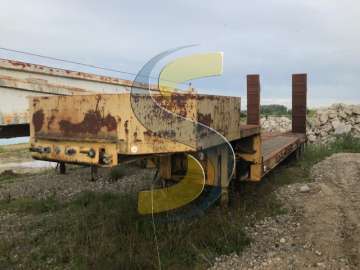 Porte Engins NICOLAS STE 25 2 ESSIEUX d'occasion